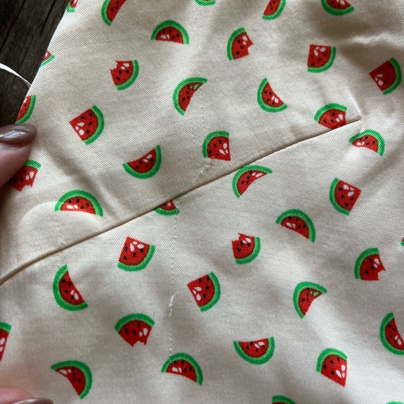 NWT Zara Corset Back Watermelon Crop Top Sz M - Picture 5 of 5